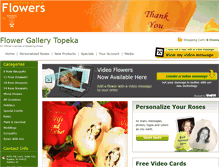 Tablet Screenshot of flowergallerytopeka.speakingroses.com